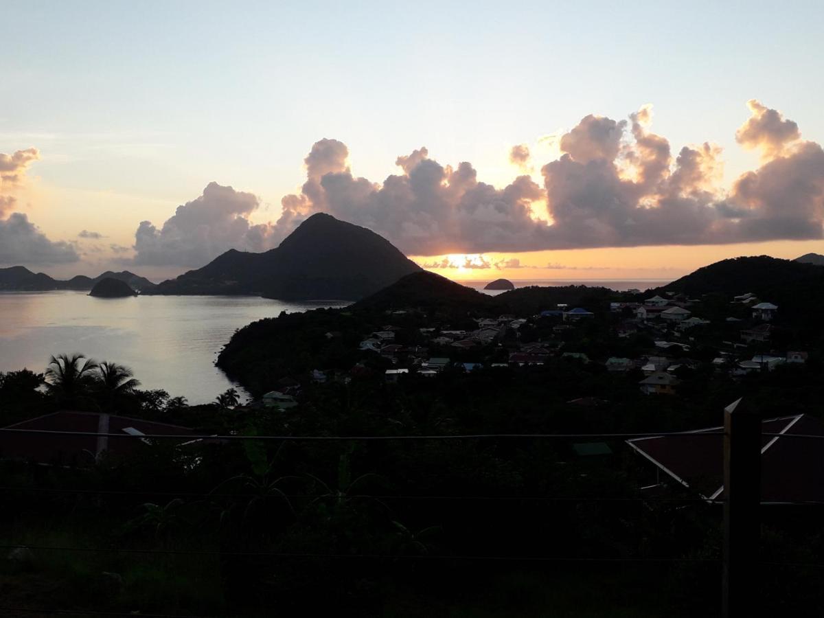 Vila Ti Kaz Anoli Vue Epoustouflante Sur La Baie Terre-de-Bas Exteriér fotografie