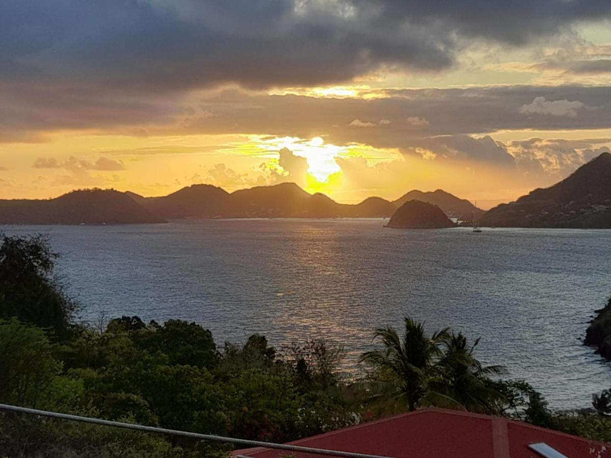 Vila Ti Kaz Anoli Vue Epoustouflante Sur La Baie Terre-de-Bas Exteriér fotografie