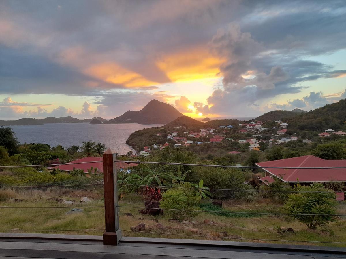 Vila Ti Kaz Anoli Vue Epoustouflante Sur La Baie Terre-de-Bas Exteriér fotografie